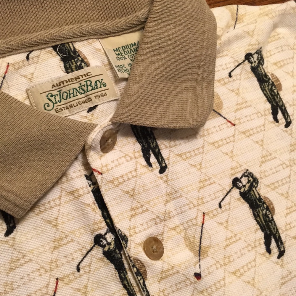 St. John’s Bay Vintage Polo shirt Golf